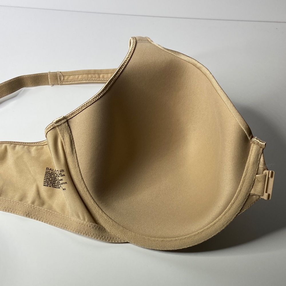 Elegant Tan Front Closure Women's Bra - Picture 3 of 6